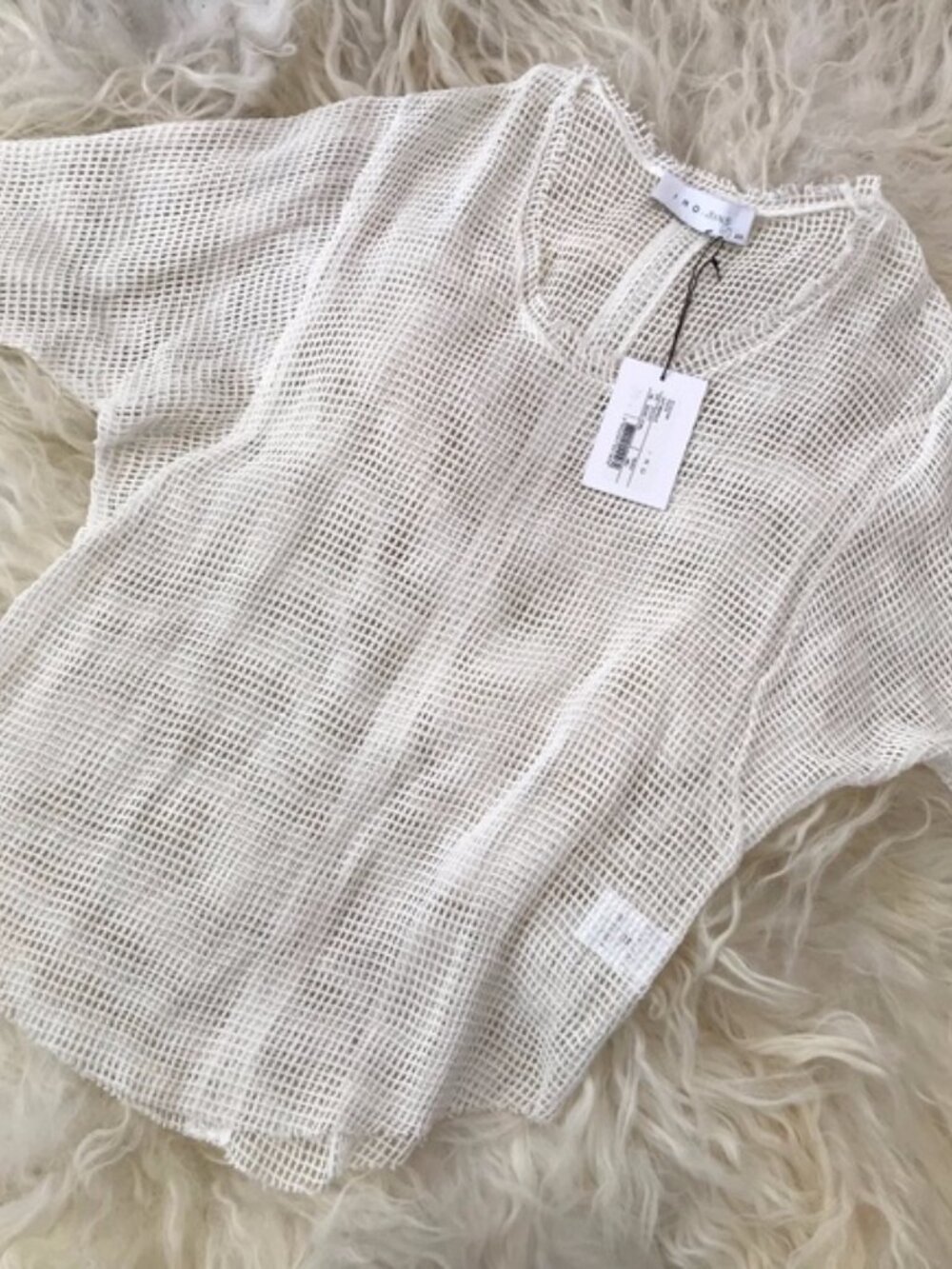 IRO Sheer Woven Top 1520 - Picture 6 of 6